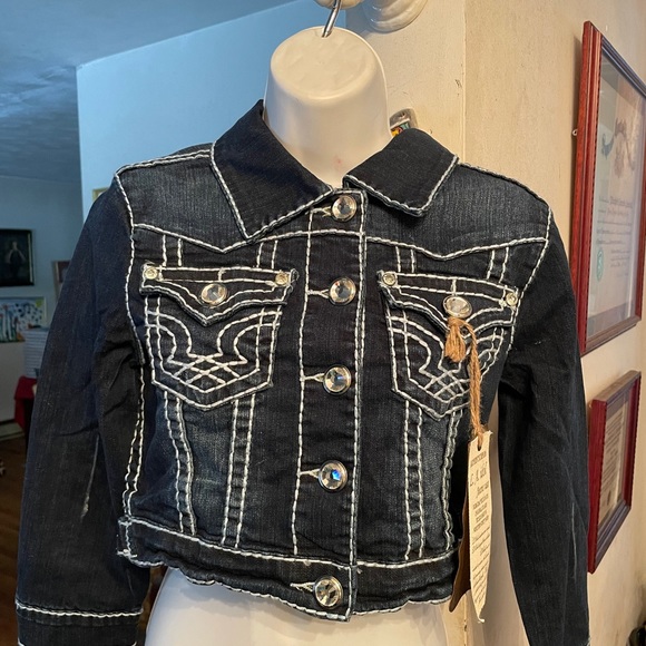 Cropped bling jacket - Picture 5 of 16
